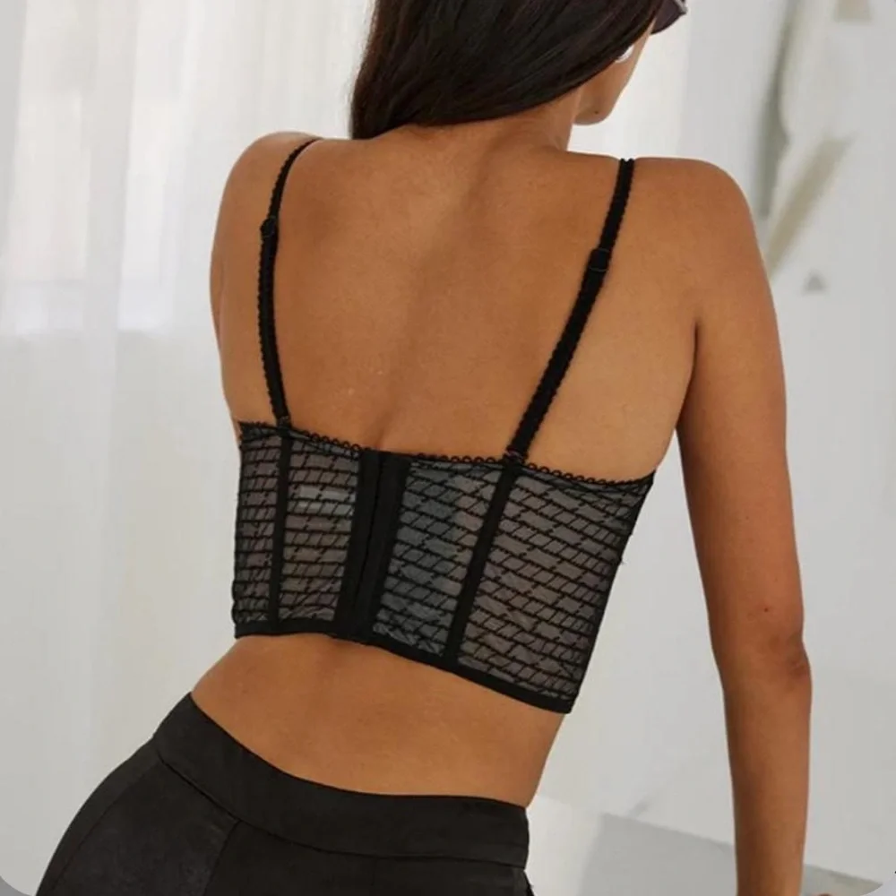 Bydee $119 Naomi Black Lace Corset Medium Convertible Straps Strapless Women’s - Picture 6 of 11